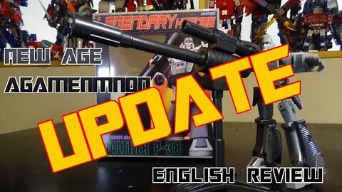 Video UPDATE for New Age Megatron v2 - Legs Replacement