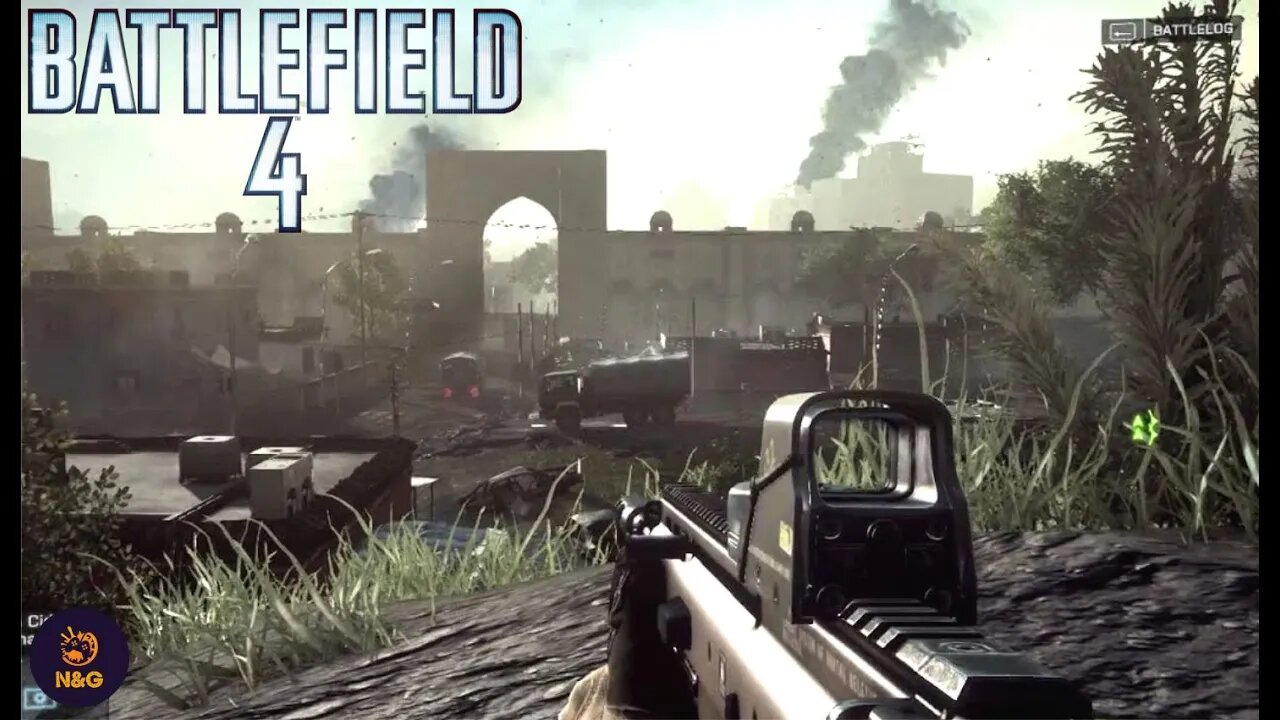 BATTLEFIELD 4 #7 - Atravessando a Cidade Velha ! (Gameplay em Português PT-BR)