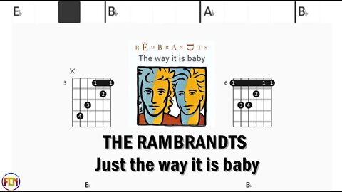 THE RAMBRANDTS The way it is baby - Guitar Chords & Lyrics HD