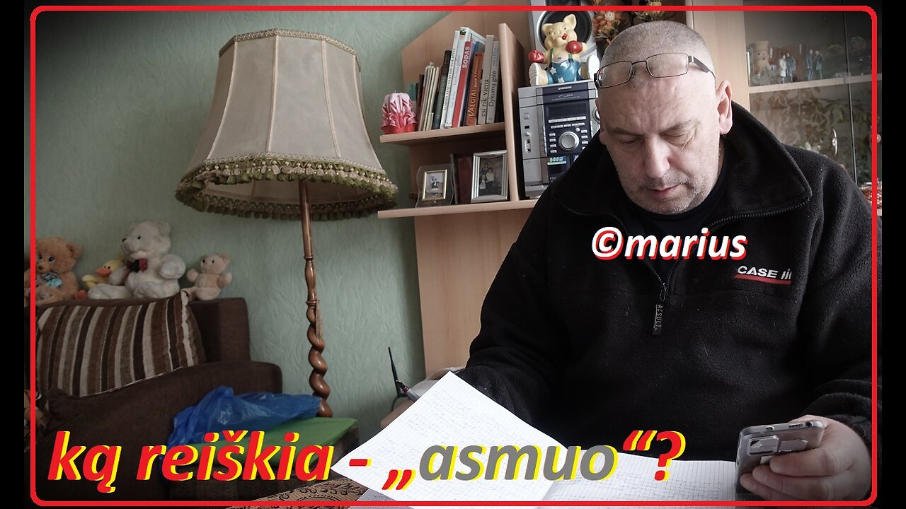 Apie sąvoką - „asmuo“... Kalba stebėtojas ©marius