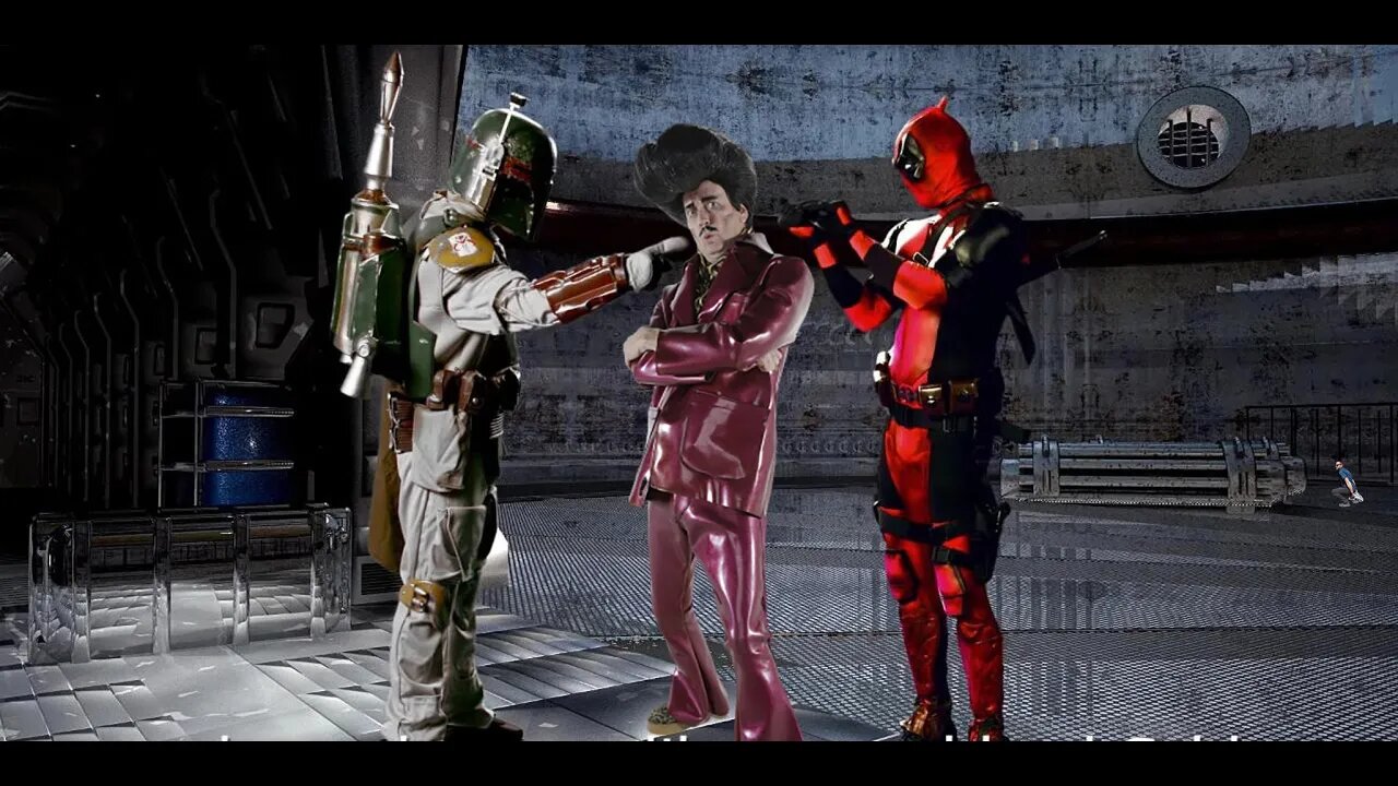 Sleazy Reacts to Epic Rap Battles boba Fett VS Dead Pool