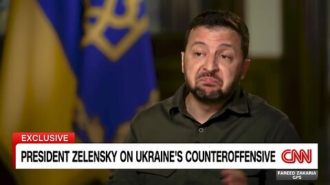 Volodymyr Zelenský vyrobil v rozhovoru pro CNN přeřeknutí jako podle Freuda!