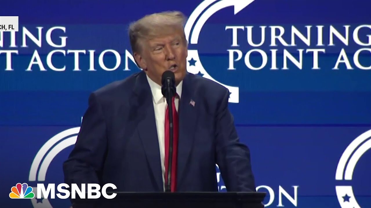 President Trump to Speak at Turning Point Action Conference at Palm Beach County Convention Center.