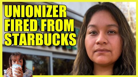 Starbucks Employee FIRED Over Attempt To Unionize (clip)