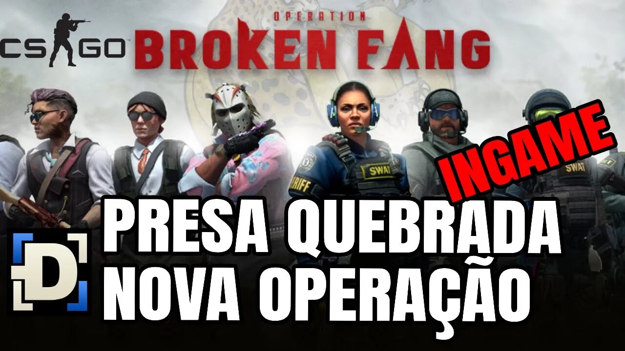 CSGO - Por dentro da OPERAÇÃO PRESA QUEBRADA (A nova operação do CS:GO)