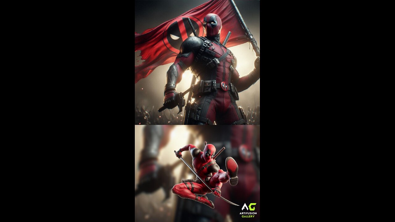 Deadpool showing his military power 💥 Avengers vs DC - All Marvel Characters #dc #shorts #marvel
