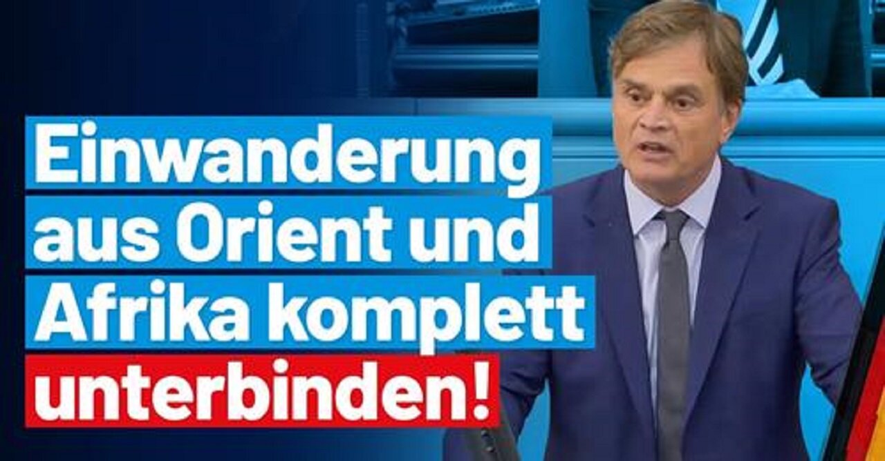 Migrantengewalt erfordert Konsequenzen! Bernd Baumann - AfD-Fraktion im Bundestag