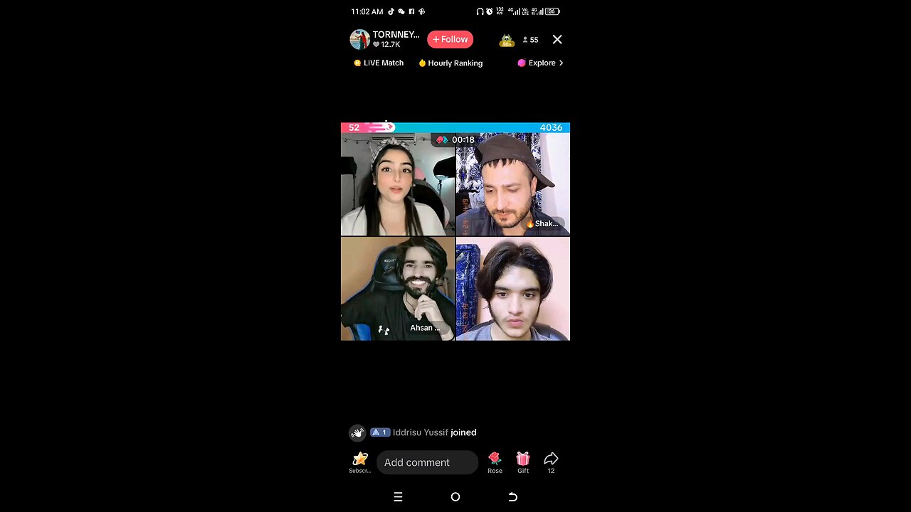 TikTok live event