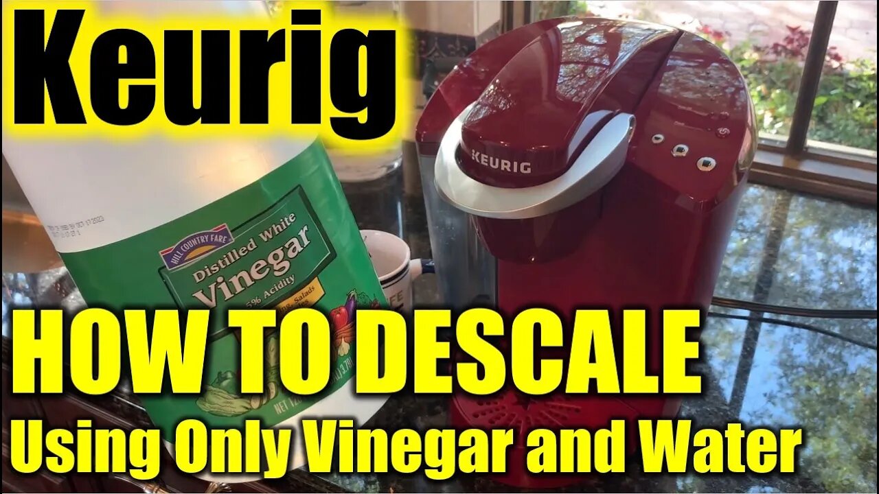 🔥Keurig ● Descale Your Coffee Maker Using Only White Vinegar✅