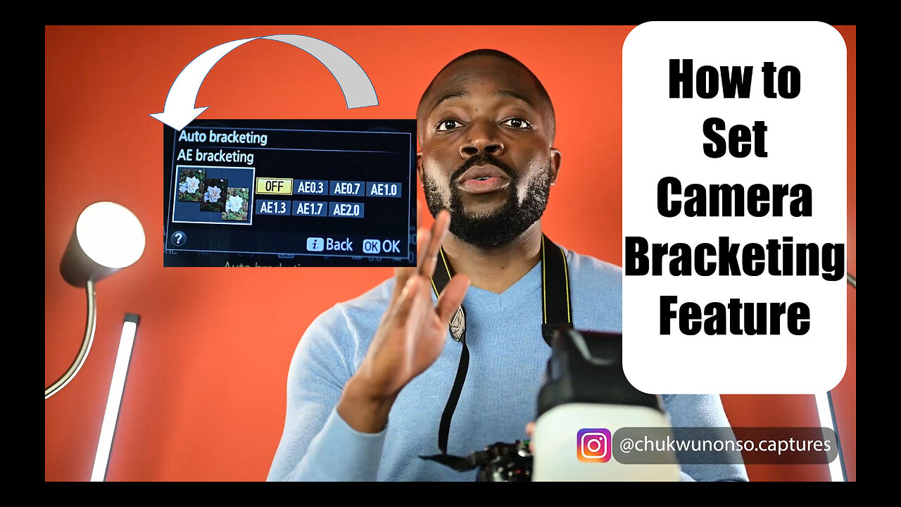 Photography tutorial | How to set your camera's bracketing feature