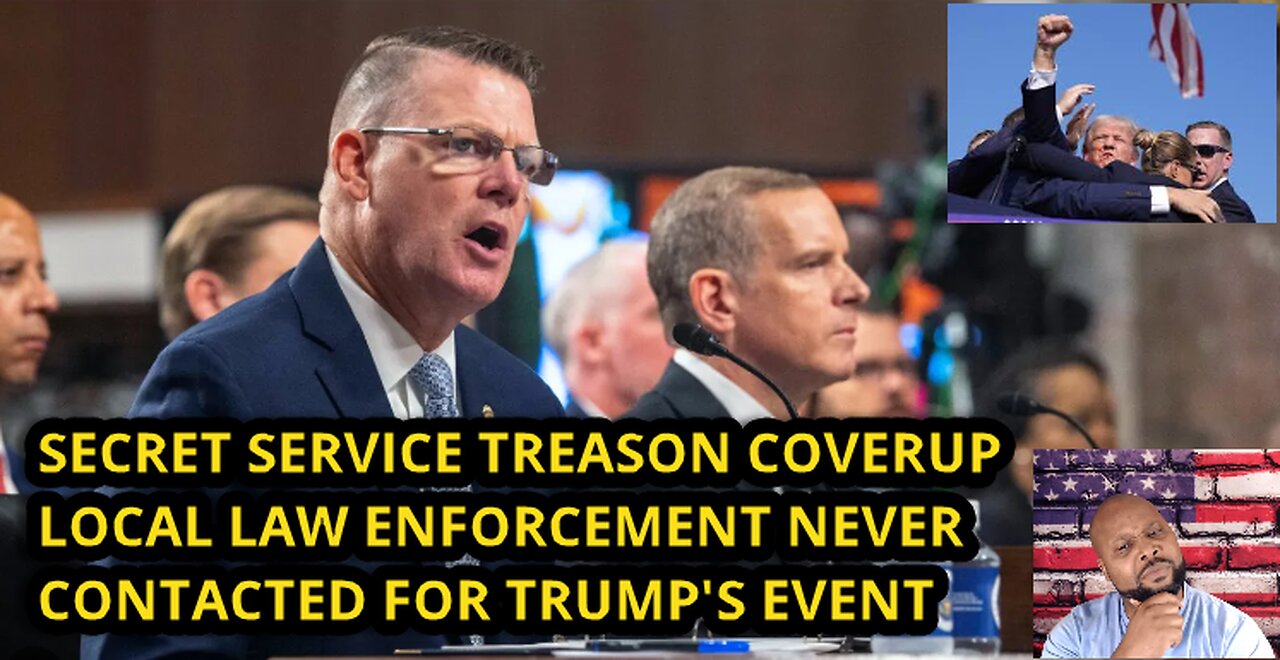 Secret Service Commits Treason in Trump Assassination Attempt.