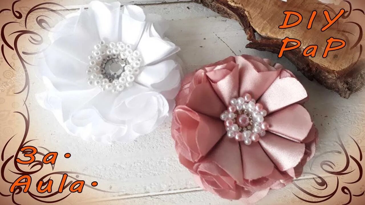 #DIY #PAP Como Fazer flores de Arranjos. Camélia Aberta.