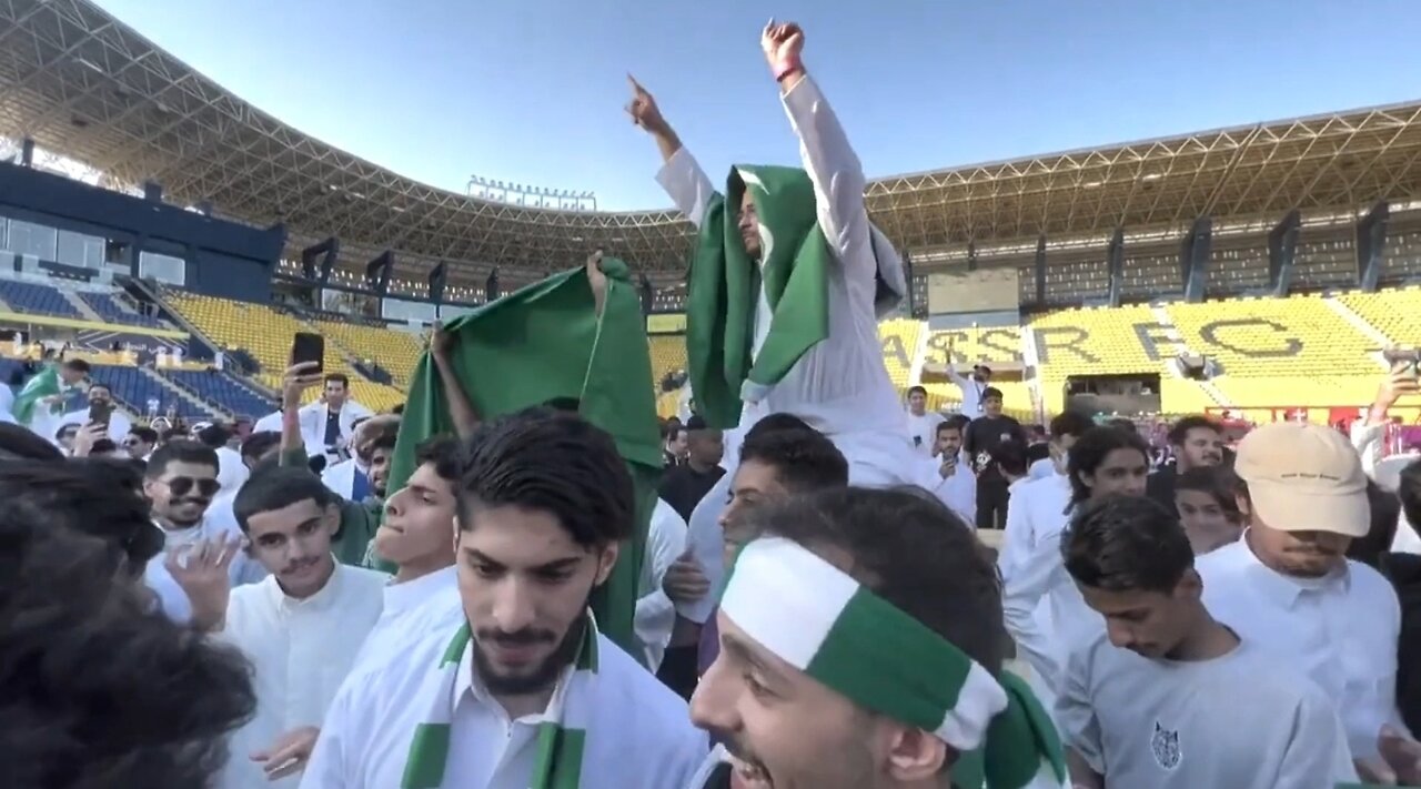 Saudi Arabia celebrates shocking victory against Argentina at the World Cup