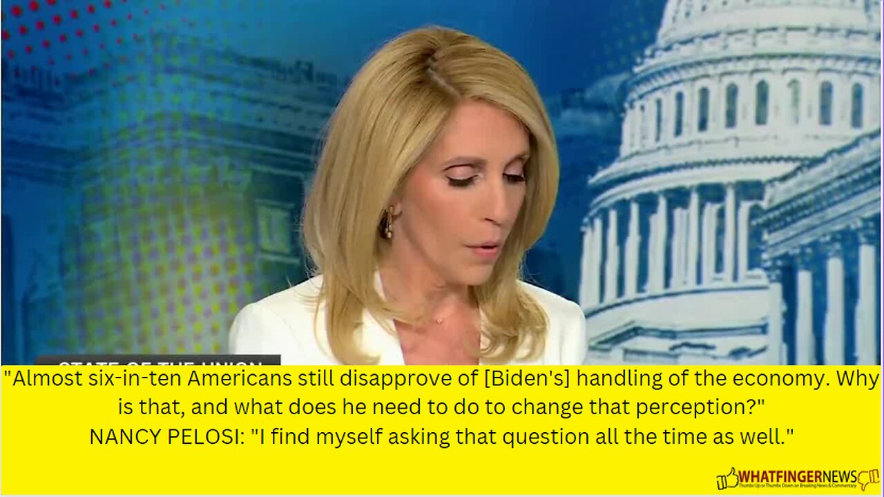 Almost six-in-ten Americans still disapprove of [Biden's] handling of the economy.