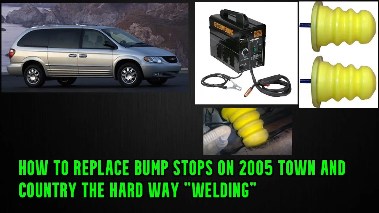 how to replace bump stops on 2005 Town and Country