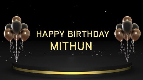 Wish you a very Happy Birthday Mithun