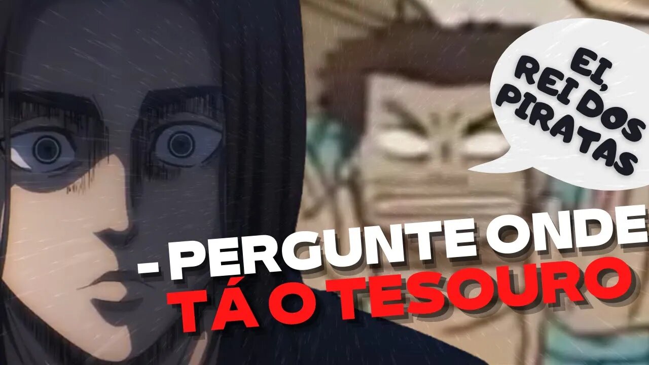 EREN MANIPULANDO O FIGURANTE QUE PERGUNTOU ONDE TÁ O ONE PIECE | eren manipulated meme trend tiktok