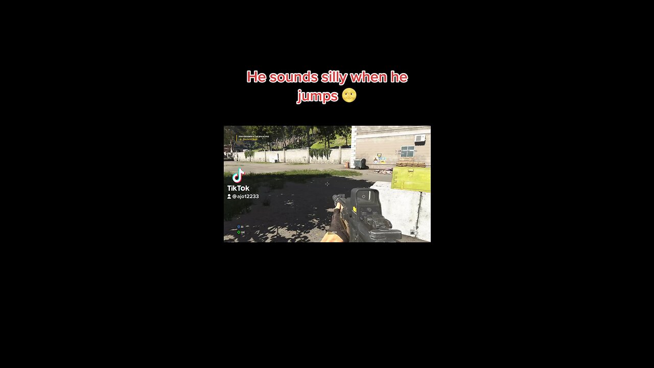 He sounds silly when he jumps 🌝