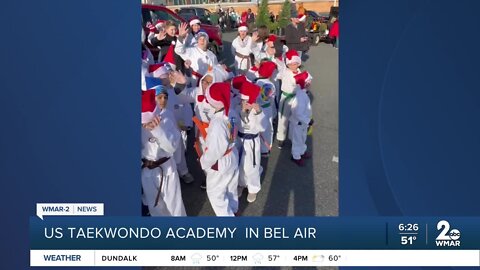 Good Morning Maryland from the U.S. Taekwondo Academy in Bel Air