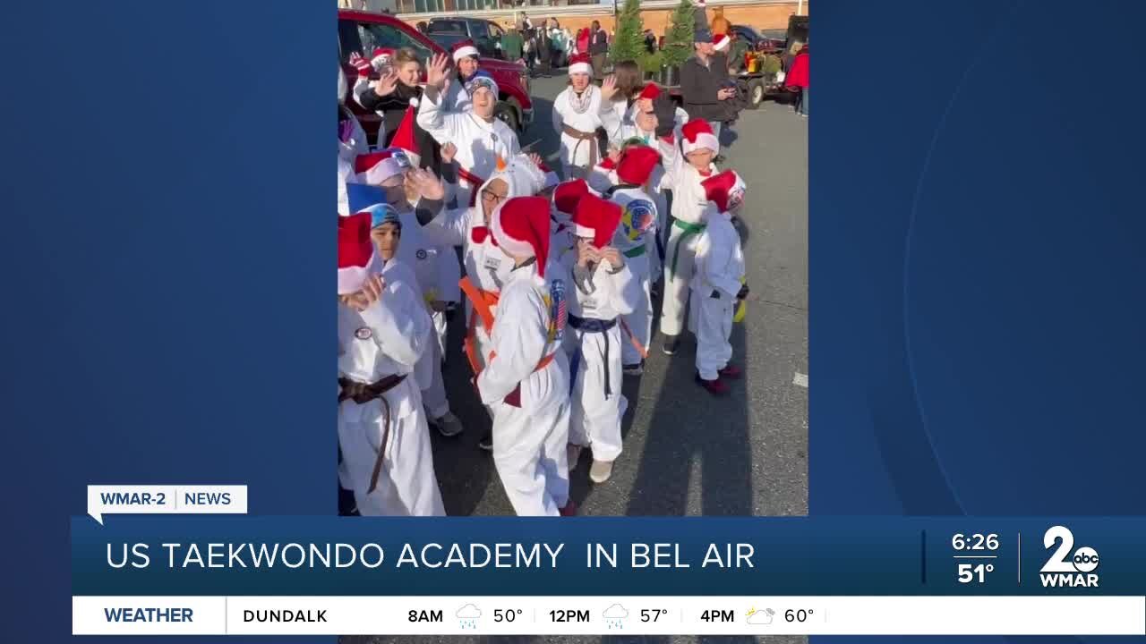 Good Morning Maryland from the U.S. Taekwondo Academy in Bel Air