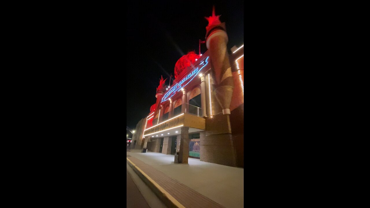 Corn Palace by Night