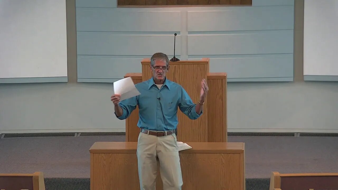 2020 07 19 AM Sermon Richard Perry 5 Worrisome Verses