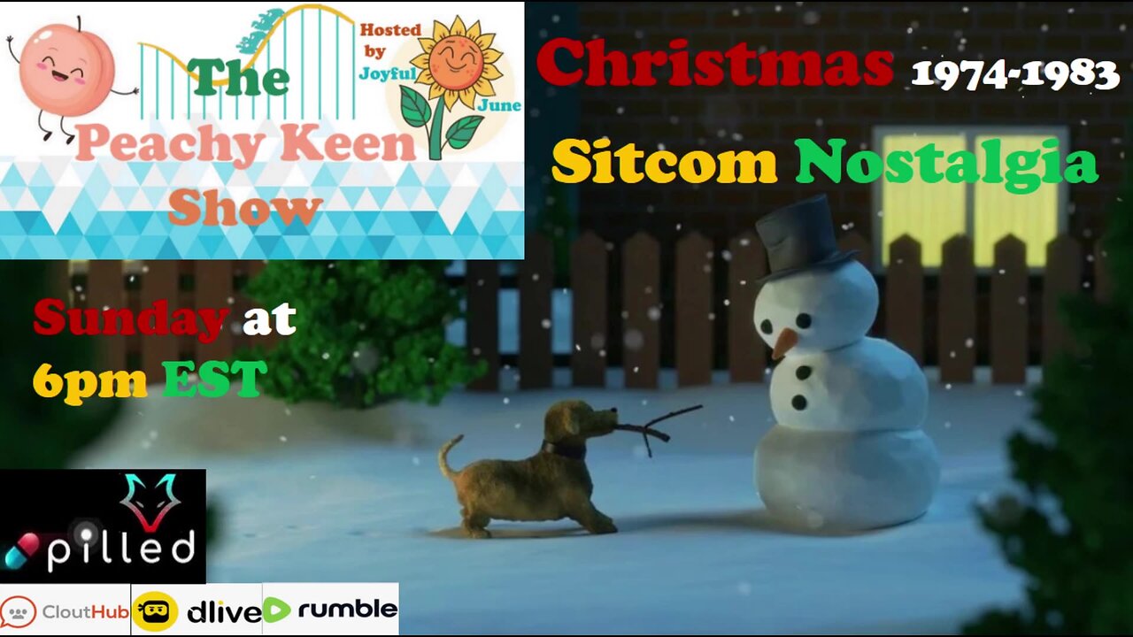 The Peachy Keen Show- Episode 87- Christmas Sitcom Nostalgia