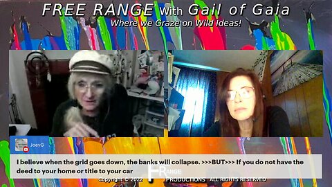 "Future Predictions" With Jenny Lee and Gail of Gaia on FREE RANGE