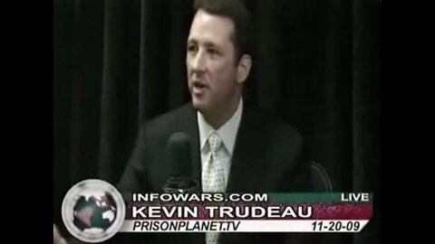 Kevin Trudeau IN STUDIO on the Alex Jones show in November of 2009. RARE