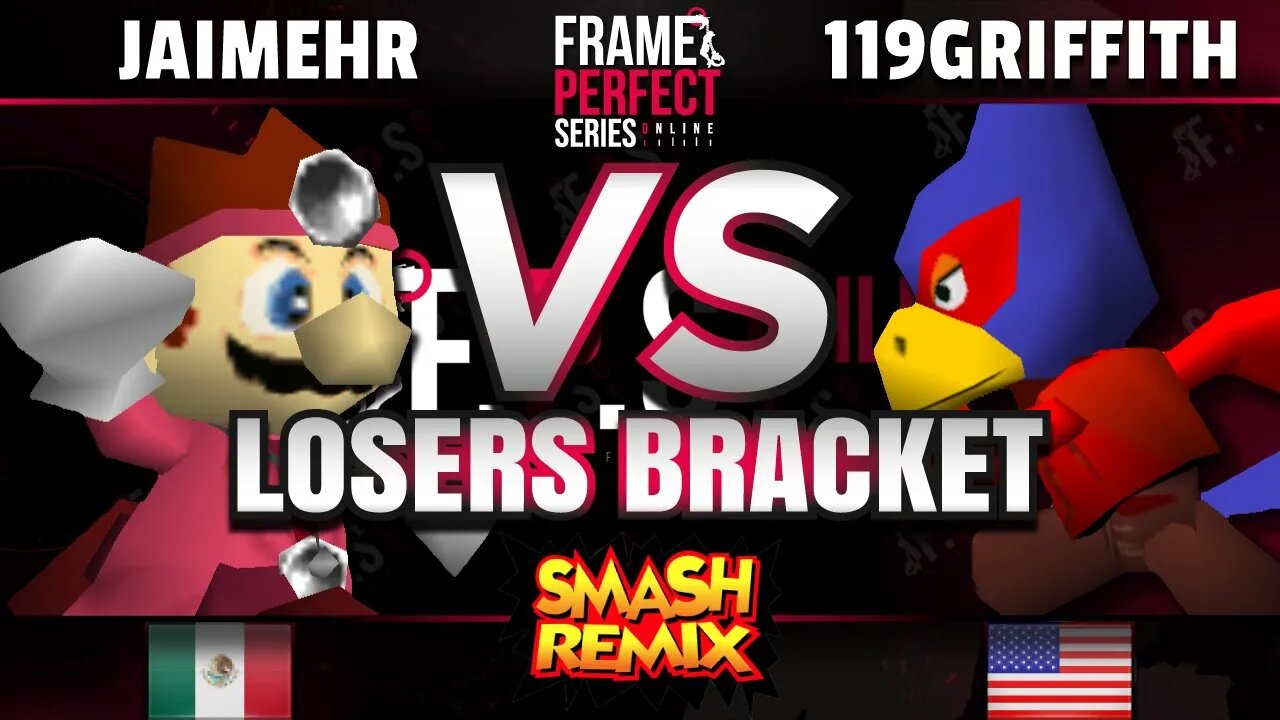 FPS3 Online - RG | JaimeHR (Dr. Mario) vs 119 griffith (Falco) - Smash Remix