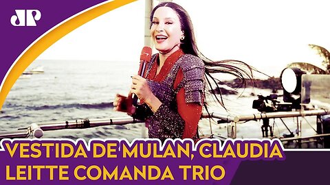 CLAUDIA LEITTE PUXA O BLOCO DO LARGADINHO