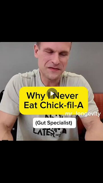 We need to elect Donald Trump so RFK Jr. can address this: Chick-fil-A's two menu items