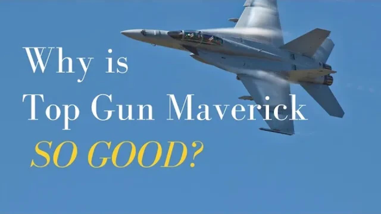 Why is Top Gun SO GOOD?! Top Gun Movie Review and Deep Dive