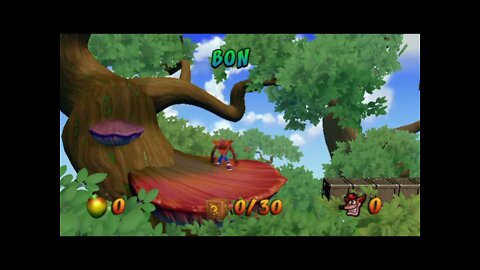 Crash Bandicoot 1 remake - Level 9: Up The Creek