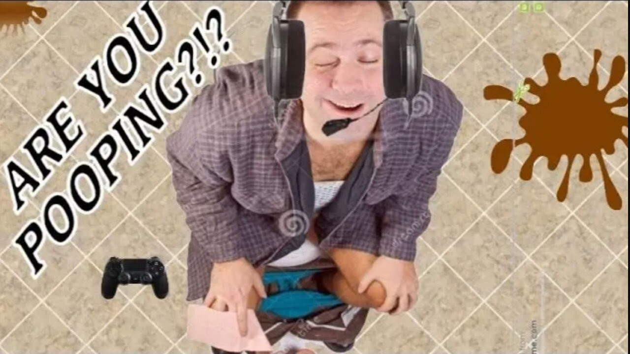 Insane Guy POOPING on Call of Duty!