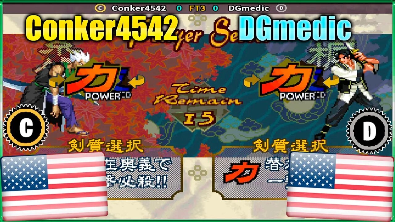 The Last Blade (Conker4542 Vs. DGmedic) [U.S.A. Vs. U.S.A.]