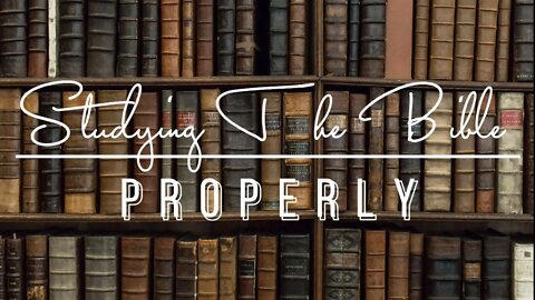 How To Read The Bible Properly, Ep. 12 Men Of The Way