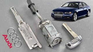 [1400] Audi A4/S4 Door Lock Picked (2016 Model Year)