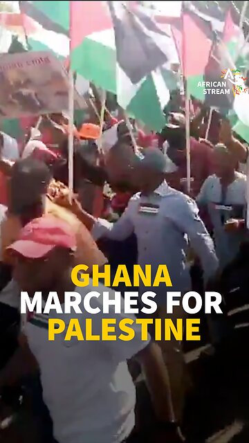 GHANA MARCHES FOR PALESTINE