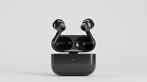 Apple Airpods Pro Product Animation Concept BLACK