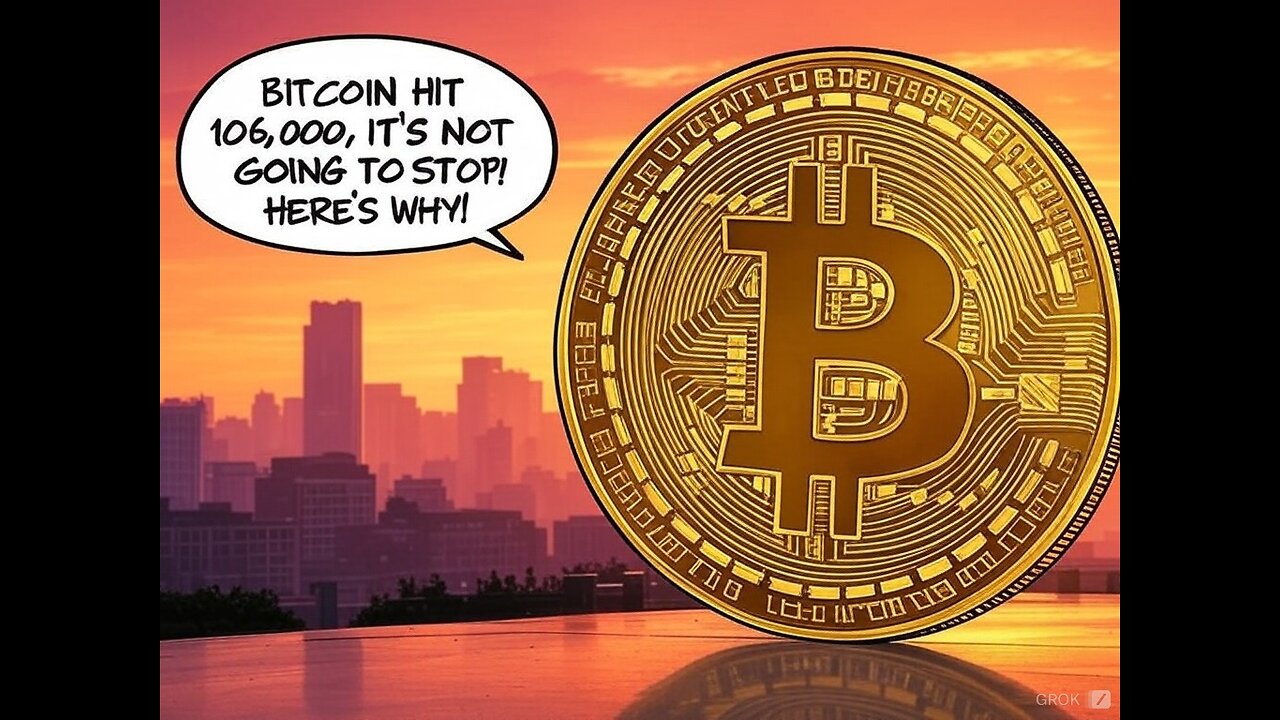 "BITCOIN HIT 106,000, IT'S NOT GOING TO STOP!! HERE'S WHY!"