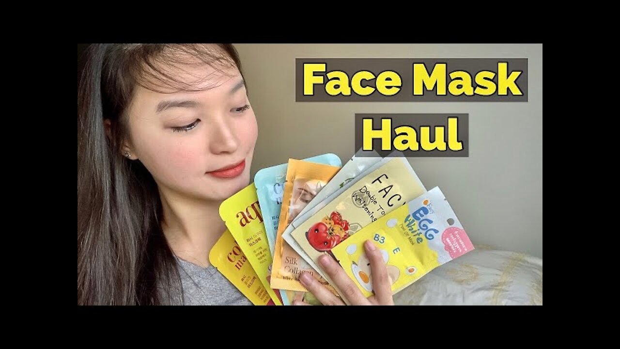 Facy & Fascy Face Mask Haul | Cettua, Sally’s Box & Esfolio Face Mask Review