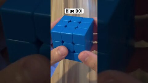 Blue Rubik’s Cube 🔵