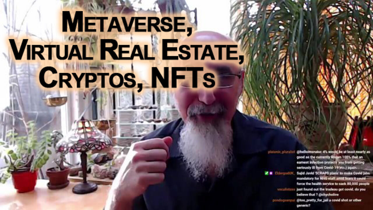 Metaverse, Virtual Real Estate, Cryptos, NFTs, & Disruptive Innovation: Investing & Personal Finance