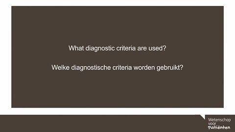 What criteria are used for CFS & Myalgic Encephalomyelitis (M.E.) ? - Dr. Charles Shepherd