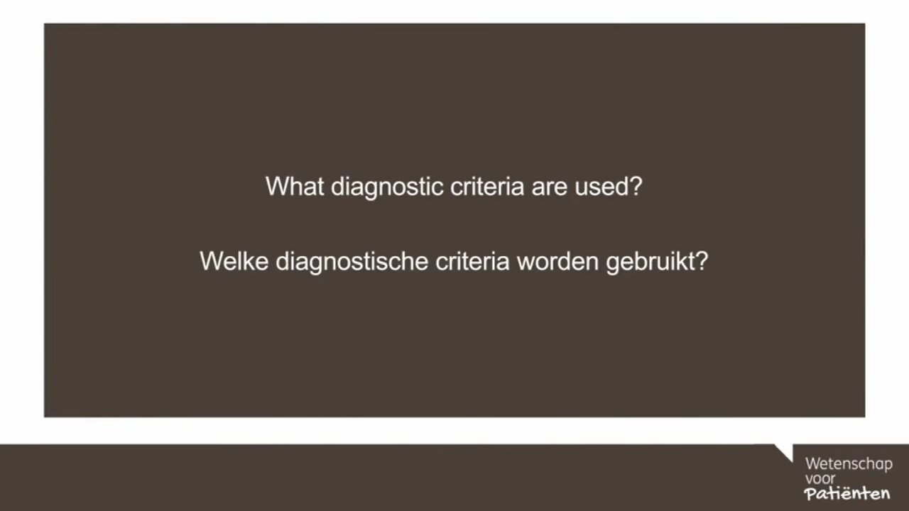 What criteria are used for CFS & Myalgic Encephalomyelitis (M.E.) ? - Dr. Charles Shepherd