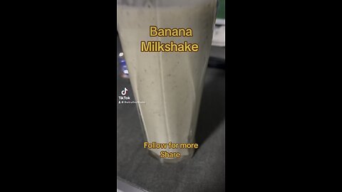 Milk shake home made