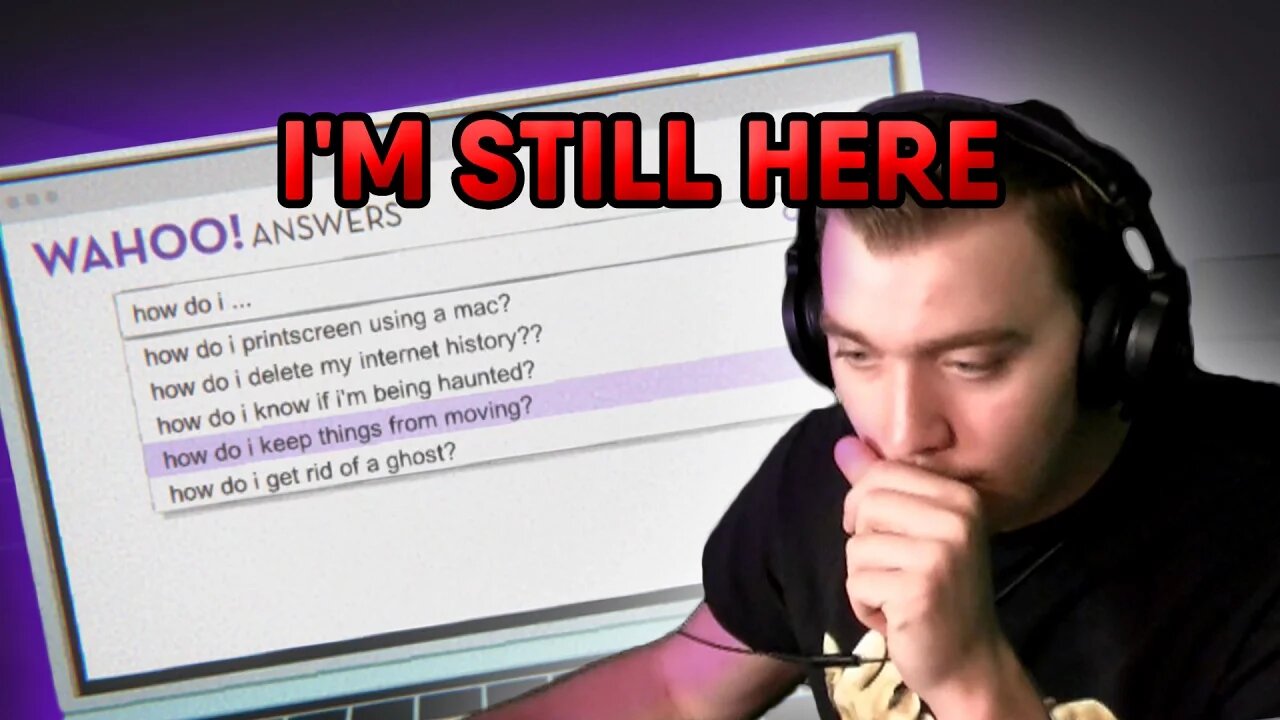 Yahoo answers defeats the spirit | I'm still here