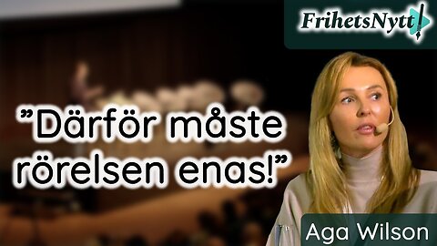 Nyhetsreportage: Aga Wilson om läkaruppropets konferens i Stockholm