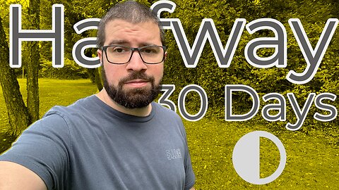 Day 30 of 60: GM! Halfway through my better man plan!